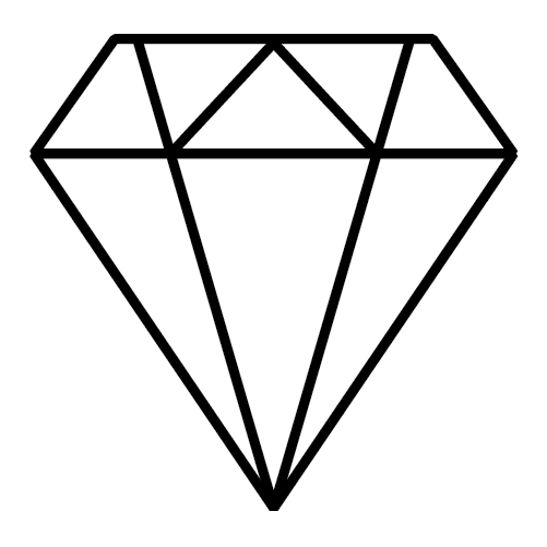 Diamond Tipped Icon